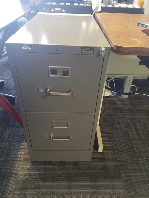 Two drawer file cabinet Two drawer file cabinet