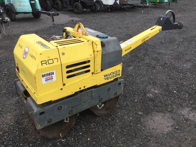 2012 (unverified) Wacker Neuson RD7H-ES Walk Behind Roller 2012 (unverified) Wacker Neuson RD7H-ES Walk Behind Roller