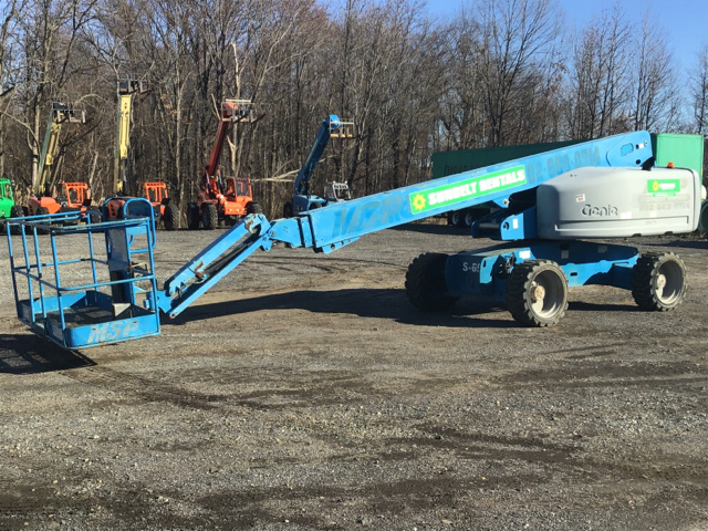 2008 Genie S-65 4WD Diesel Telescopic Boom Lift