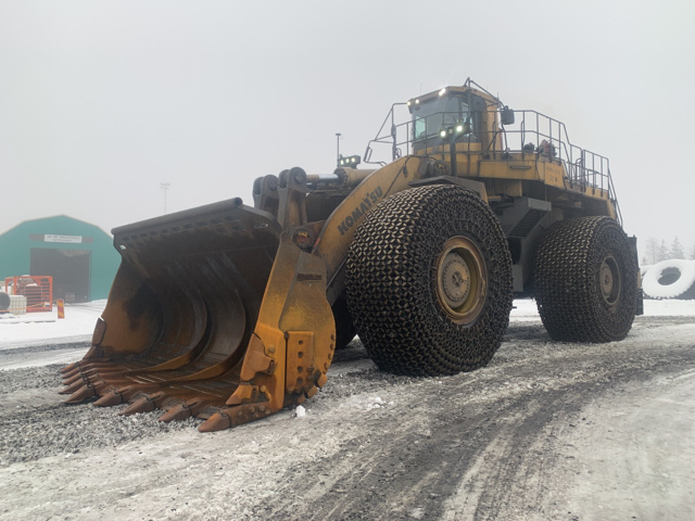 2008 Komatsu WA1200-3 Wheel Loader 2008 Komatsu WA1200-3 Wheel Loader