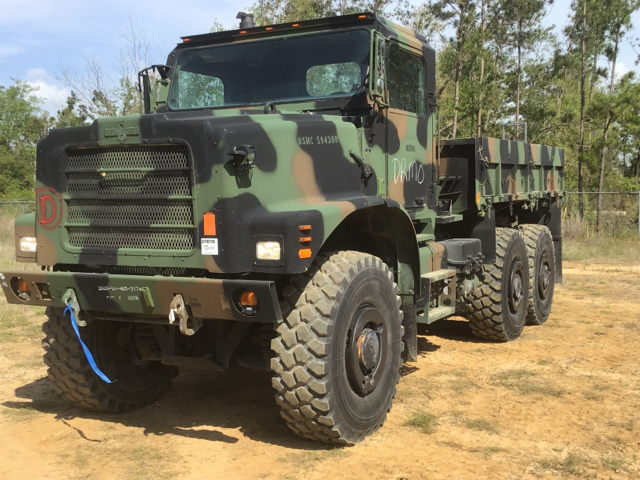 2003 Oshkosh MK23 MTVR 7 Ton 6x6 Cargo Truck 2003 Oshkosh MK23 MTVR 7 Ton 6x6 Cargo Truck