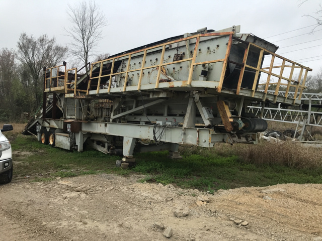 Portable Cone Crusher Plant w/Kue-Ken 30/42 Portable Jaw Crusher & (2) Conveyors