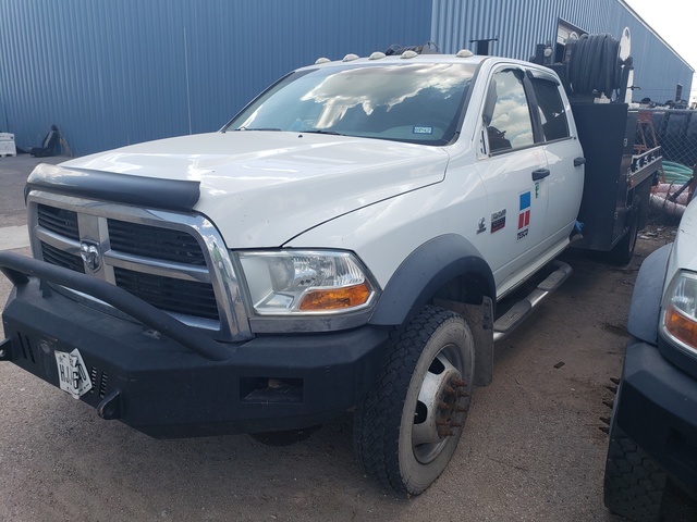 2012 Dodge Ram 5500 S/A Flatbed Truck 2012 Dodge Ram 5500 S/A Flatbed Truck