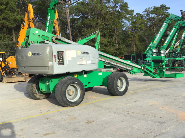 2012 Genie S65 4WD Diesel Telescopic Boom Lift