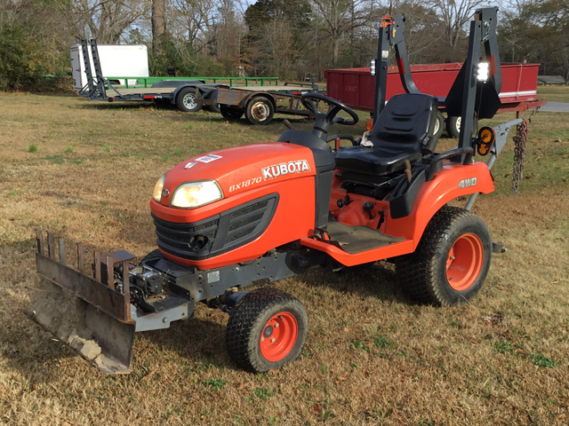 2014 Kubota BX1870 4WD Utility Tractor
