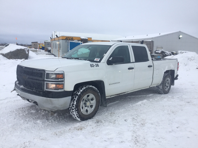 2014 Chevrolet Silverado 1500 4x4 Crew Cab Pickup