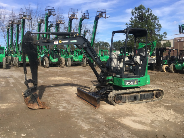 2013 John Deere 35G Mini Excavator 2013 John Deere 35G Mini Excavator