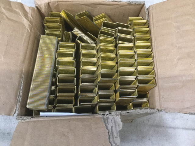 (39) Boxes of Bostitch 16S4-25SG10M Staples (39) Boxes of Bostitch 16S4-25SG10M Staples