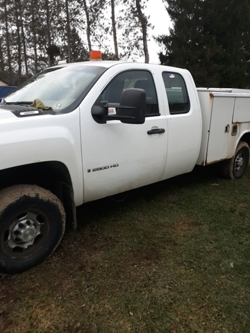 2008 Chevrolet Silverado K2500HD 4x4 Utility Truck