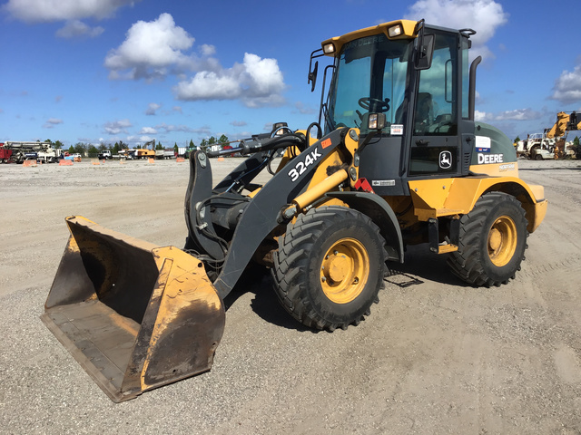 2017 John Deere 324K Wheel Loader 2017 John Deere 324K Wheel Loader