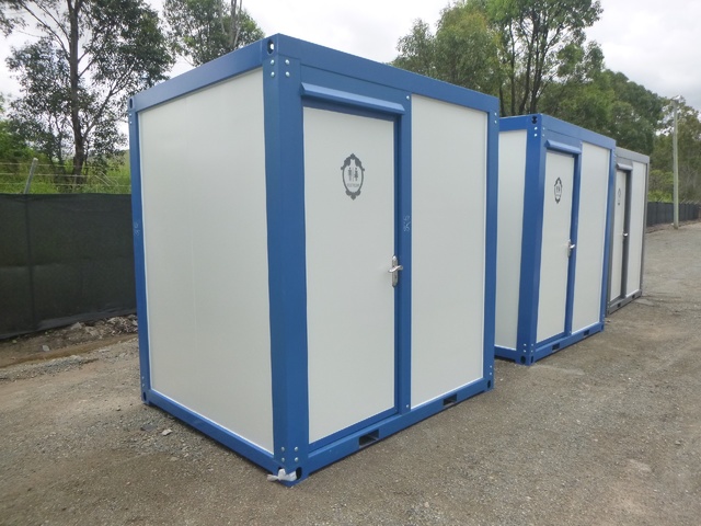 2.1m x 1.9m Portable Restroom UNUSED