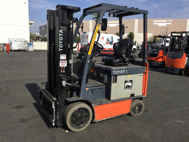 2015 Toyota 8FBCHU25 Electric Forklift