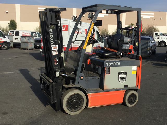 2015 Toyota 8FBCHU25 Electric Forklift