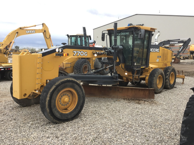 2014 John Deere 770G Motor Grader 2014 John Deere 770G Motor Grader