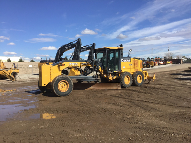 2014 John Deere 770G Motor Grader 2014 John Deere 770G Motor Grader