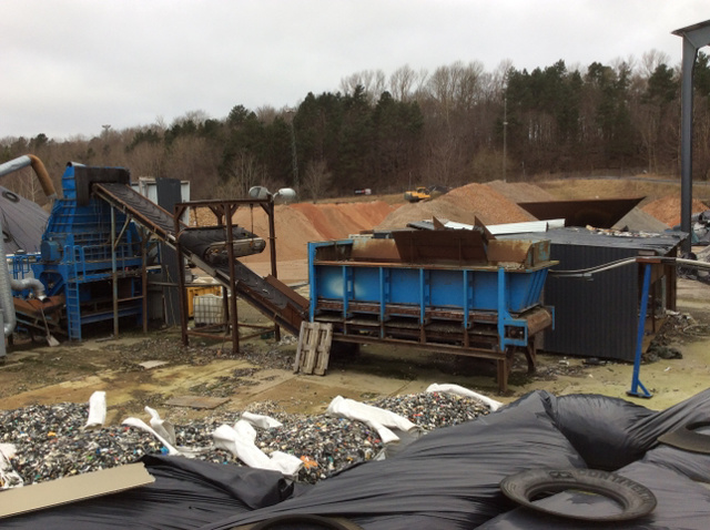 SID Shredding Waste Material Transfer Plant