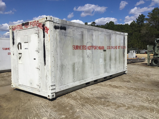 20' Naval Air Systems 1339AS500-1 Non-Expandable Shelter