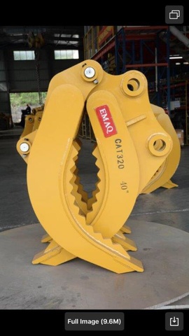 Teran 40'' Excavator Grapple - Fits Cat 320 - Unused