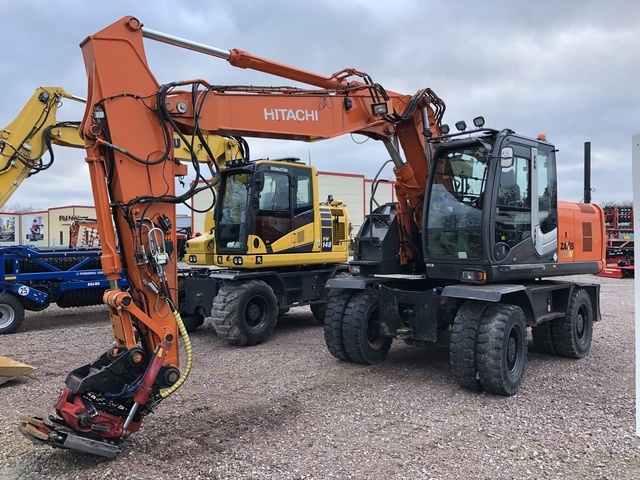 2008 Hitachi ZX170W-3 Wheel Excavator 2008 Hitachi ZX170W-3 Wheel Excavator