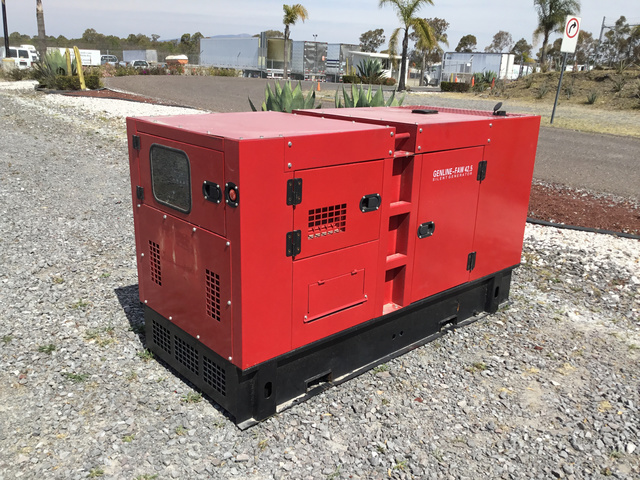 2019 Geniline Faw 42.5 34kW Gen Set - Unused