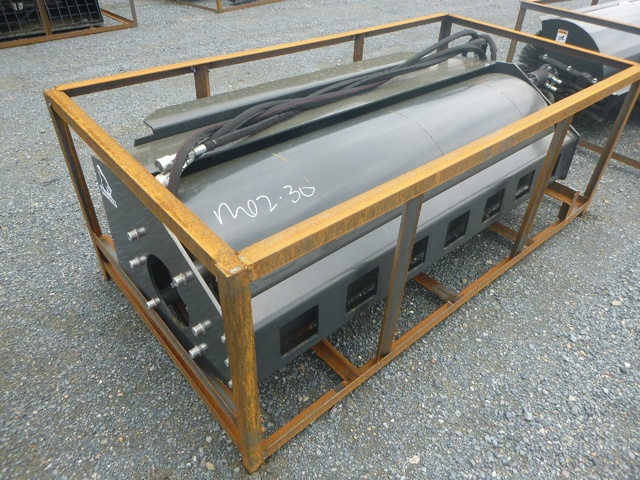 Wolverine 1550mm Hydraulic Skid Steer Vibratory Roller UNUSED