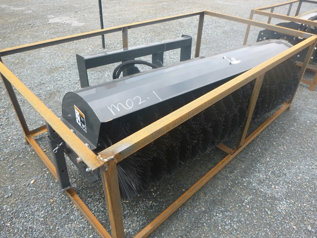 Wolverine 1830mm Hydraulic Rotary Skid Steer Broom UNUSED