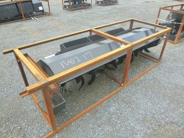 Wolverine 1830mm Hydraulic Rotary Skid Steer Tiller UNUSED