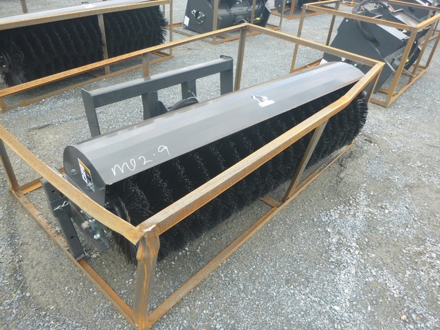 Wolverine 1830mm Hydraulic Rotary Skid Steer Broom UNUSED