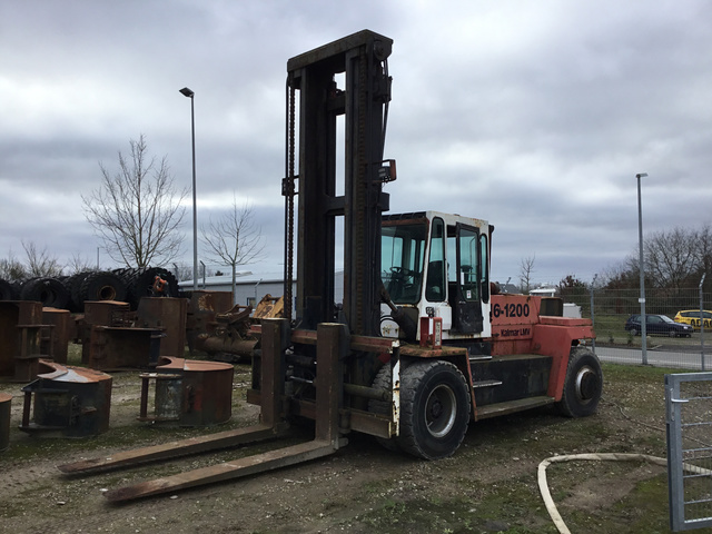 1988 Kalmar LMVDC16-1200 Pneumatic Tire Forklift 1988 Kalmar LMVDC16-1200 Pneumatic Tire Forklift