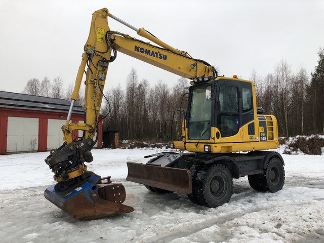 2011 Komatsu PW148-8 Wheel Excavator 2011 Komatsu PW148-8 Wheel Excavator