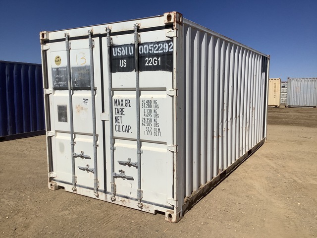 Shanghai Pacific International SP-STDT-01 20' Shipping Container