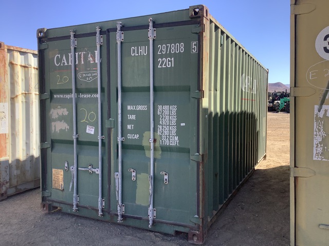 Dalian CIMC DC20-28D Shipping Container