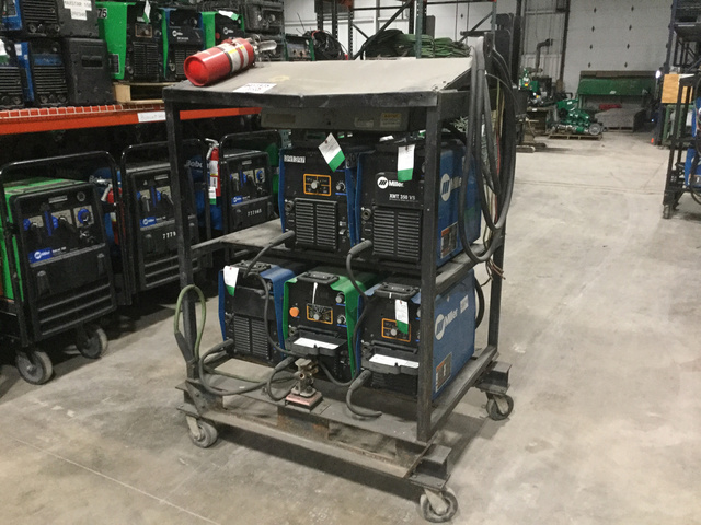 Miller XMT350VS Multi-Operator Welder