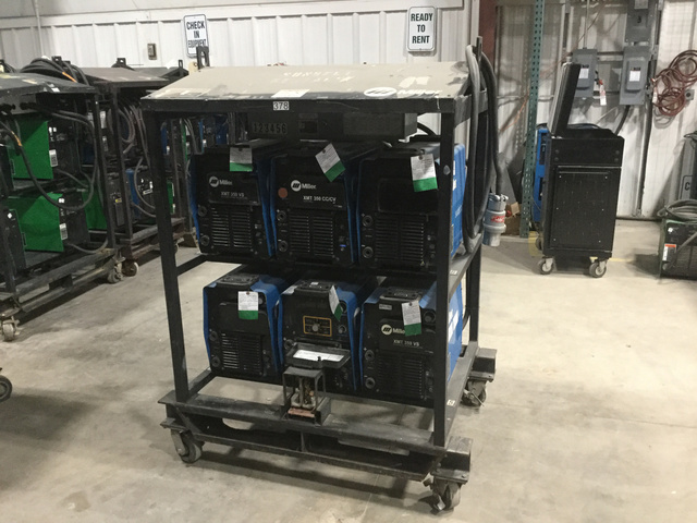 Miller XMT350VS Multi-Operator Welder