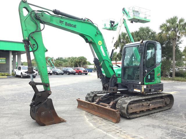 2014 Bobcat E85M Track Excavator