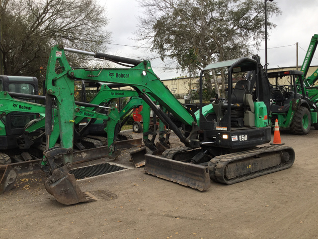2013 Bobcat E50M Mini Excavator