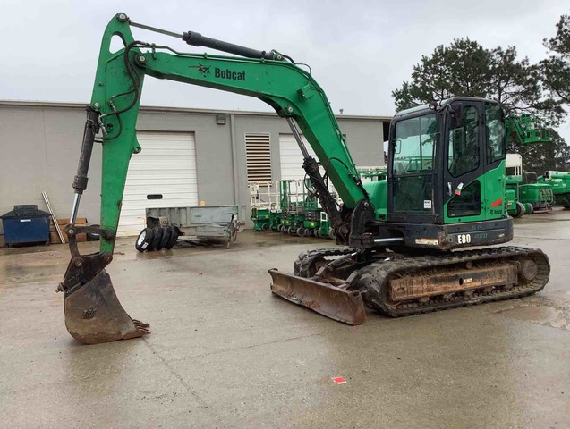 2012 Bobcat E80 Mini Excavator