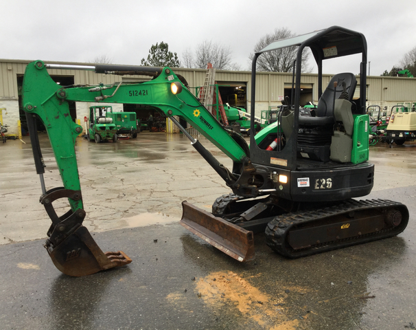 2013 Bobcat E26 EM Mini Excavator