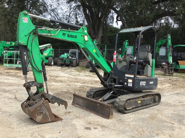 2014 Bobcat E32M Mini Excavator