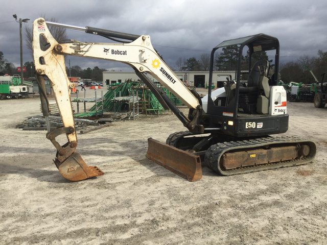 2013 Bobcat E50M Mini Excavator
