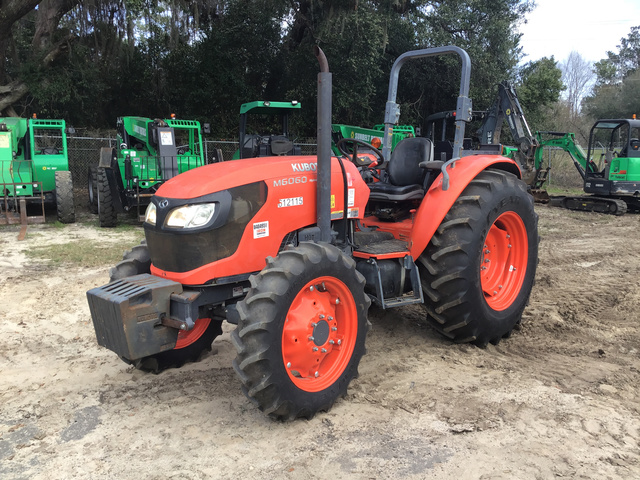 2014 Kubota M6060HD Farm Tractor 2014 Kubota M6060HD Farm Tractor