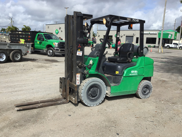 2012 Mitsubishi FG25N Cushion Tire Forklift