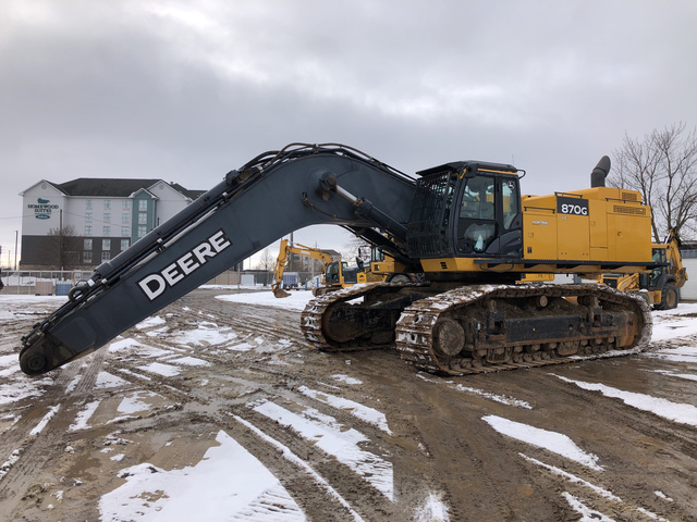 2018 John Deere 870G LC Track Excavator