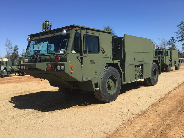 1985 Oshkosh A/S32P-19A 4x4 Fire Truck