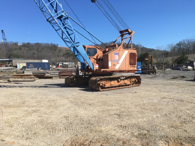 1972 Koehring 440 Spanner Lattice-Boom Crawler Crane