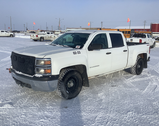 2014 Chevrolet Silverado 1500 Crew Cab 4X4 Pickup