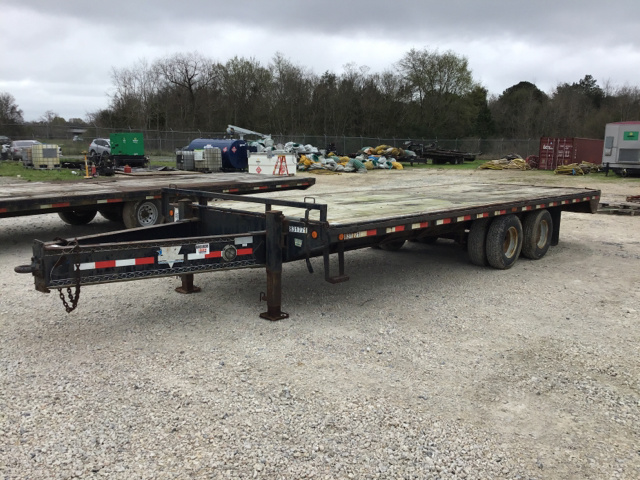 2007 (unverified) PJ Trailers T/A Flatbed Trailer
