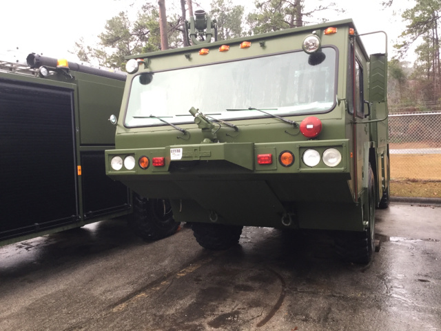 1985 Oshkosh A/S32P-19A 4x4 Fire Truck