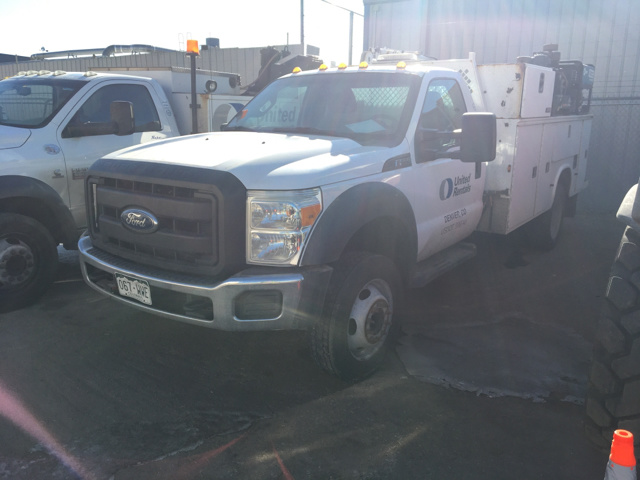 2011 Ford F-550 Super Duty 4x4 Service Truck w/ Crane