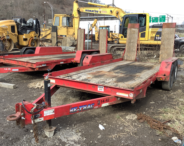 2012 Sure-Trac T/A Equipment Trailer 2012 Sure-Trac T/A Equipment Trailer